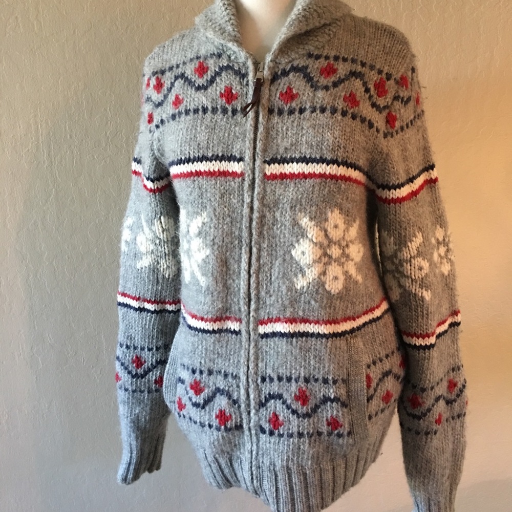 Vintage Tommy Hilfiger Hand Knit Sweater- Med